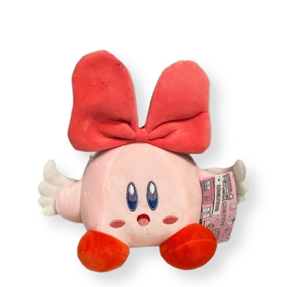 Kirby with Bow Plush - Picture 2 of 2